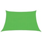 vidaXL Voile d'ombrage 160 g/m² Vert clair 3/4x2 m PEHD