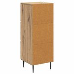 vidaXL Armoire à tiroirs 33 x 34 5 x 89 5 cm Bois d'ingénierie