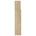 vidaXL Armoire de tête de lit Chêne sonoma 140x19x103 5 cm
