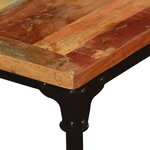 vidaXL Table de salle à manger Bois de récupération massif 180 cm