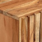 vidaXL Buffet 60x34x75 cm bois d'acacia massif
