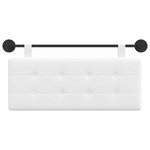 vidaXL Tête de lit suspendue tissu