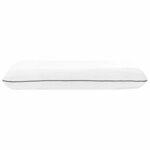 vidaXL Coussin de sommeil Uni Blanc 80 x 35 x 10 cm