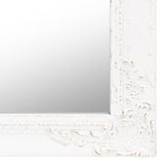 vidaXL Miroir sur pied Blanc 50x200 cm
