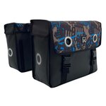 Willex Sacoches de vélo 30 L Ice Tarpaulin bleu et noir