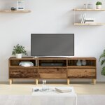 vidaXL Meuble TV Bois ancien 150 x 30 x 45 cm Bois d'ingénierie
