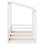 vidaXL Lit pour enfants sans matelas blanc 100x200 cm bois pin massif