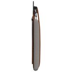 vidaXL Tête de lit suspendue Avec lumière LED Taupe PU antique