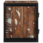 vidaXL Tables de chevet 2 Pièces multicolore 40x35x40cm bois récupération