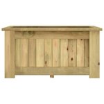 vidaXL Jardinière surélevée 100x50x50 cm Bois de pin imprégné