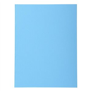 Paquet de 100 chemises Forever® 220 100 recyclé - 24x32cm - Bleu vif x 5 EXACOMPTA