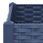 vidaXL Lit surélevé 120x40x71 cm Polypropylène