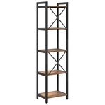 vidaXL Étagère Bois ancien 40 x 30 x 155 cm Bois d'ingénierie