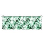 vidaXL Coussin de banc de jardin Vert 150 x 50 x 4 cm Tissu Oxford