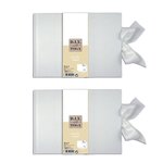 2 livres d'or blancs 80 pages - A4