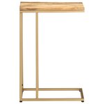 vidaXL Table d'appoint 35x45x65 cm bois de manguier massif