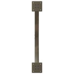 vidaXL Pieds de table à manger en forme de X  2 pièces  acier naturel  80 x (72-73) cm