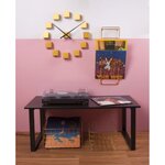 Porte revue mural 4 compartiments métal mag