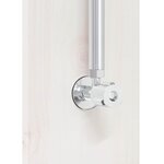 vidaXL Douche d'extérieur 206 cm Blanc