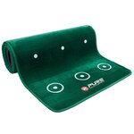 Pure2improve tapis de putting double grain avec balai 335 3 x 69 9 cm