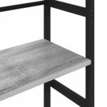 vidaXL Étagère Gris Sonoma 40 x 29 5 x 149 cm Bois d'ingénierie