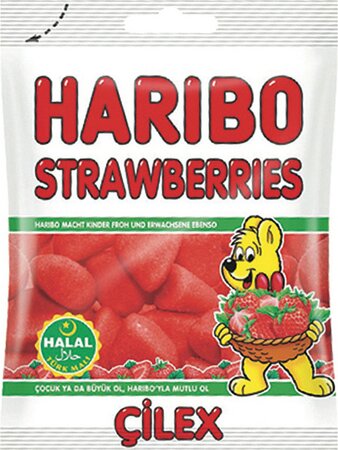 Haribo Bonbons halal Strawberries Tagada