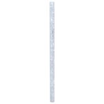 vidaXL Films pour fenêtre 4 Pièces dépoli motif de fleur PVC