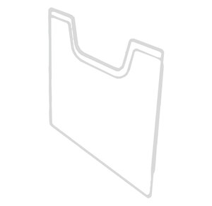 Plaque de recouvrement horizontal a4 - exacompta