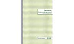 Manifold Factures micro-entrepreneur 29 7x21cm 50 feuillets dupli autocopiants x 5 EXACOMPTA
