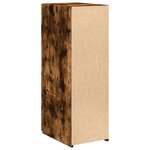 vidaXL Buffet chêne fumé 30x42 5x93 cm bois d'ingénierie