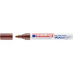 Marqueur Peinture brillante 750 marron 2-4 mm x 10 EDDING