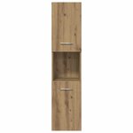 vidaXL Ensemble de meubles salle de bain 4 Pièces bois d'ingénierie