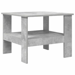 vidaXL Table basse Gris béton 57 x 55 x 45 cm Bois d'ingénierie