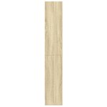vidaXL Bibliothèque chêne sonoma 60x24x143 cm bois d'ingénierie