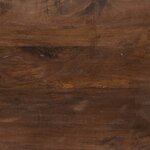 vidaXL Table basse Marron et Noir 100 x 54 x 40 cm