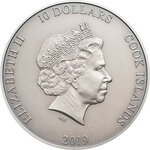 Pièce de monnaie en Argent 10 Dollars g 62.2 (2 oz) Millésime 2019 Mythology Objects TALARIA