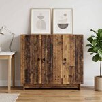 vidaXL Buffet Bois ancien 89 x 34 5 x 80 cm Bois d'ingénierie
