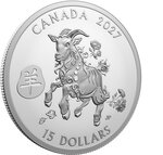 Monnaie LUNAR YEAR OF THE GOAT Argent 15$ Canada 2027