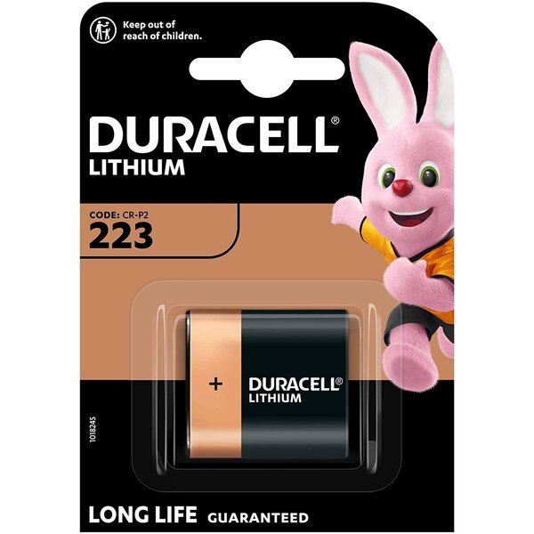Pile photo Lithium Ultra DL 223 A DURACELL