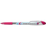 Stylo à bille slider basic pte extra large rose x 10 schneider