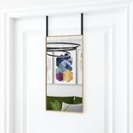 vidaXL Miroir de porte Doré 30x60 cm Verre et aluminium