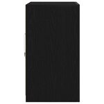 vidaXL Meuble d'appoint Chêne noir 41 x 37 x 67 cm Bois d'ingénierie