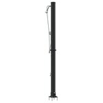 vidaXL Douche solaire pour l'extérieur avec tête de douche à main  217 cm  20 L.