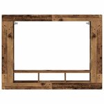 vidaXL Meuble TV Bois ancien 152 x 22 x 113 cm Bois d'ingénierie