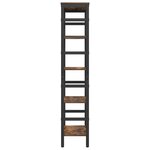 vidaXL Étagère Chêne fumé 60 x 29 5 x 149 cm Bois d'ingénierie