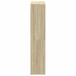 vidaXL Étagère séparatrice de pièce chêne sonoma 69 5x29x137 5 cm