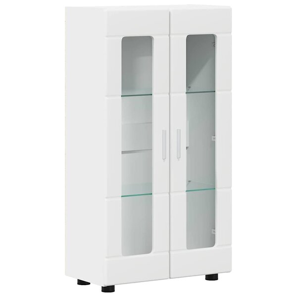 vidaXL Buffet FLORIN Blanc 55 5 x 29 x 103 cm Bois d'ingénierie
