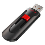 Clé USB 2.0 Cruzer Glide - 32 Go - Noir/Rouge