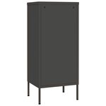 vidaXL Armoire de rangement Anthracite 42 5x35x101 5 cm Acier