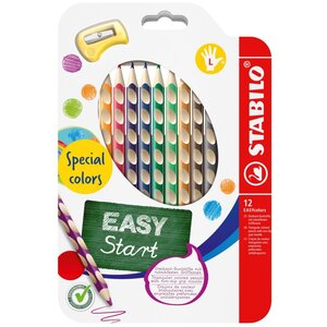 STABILO Crayon de couleur EASYcolors L  étui de 12